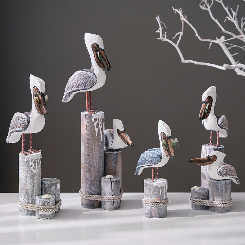 Handmade Seagull Figurine