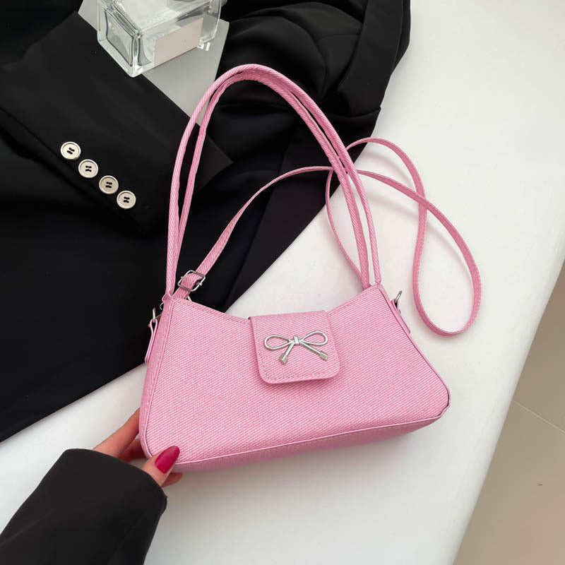Chic Textured Mini Crossbody Bag Acalora
