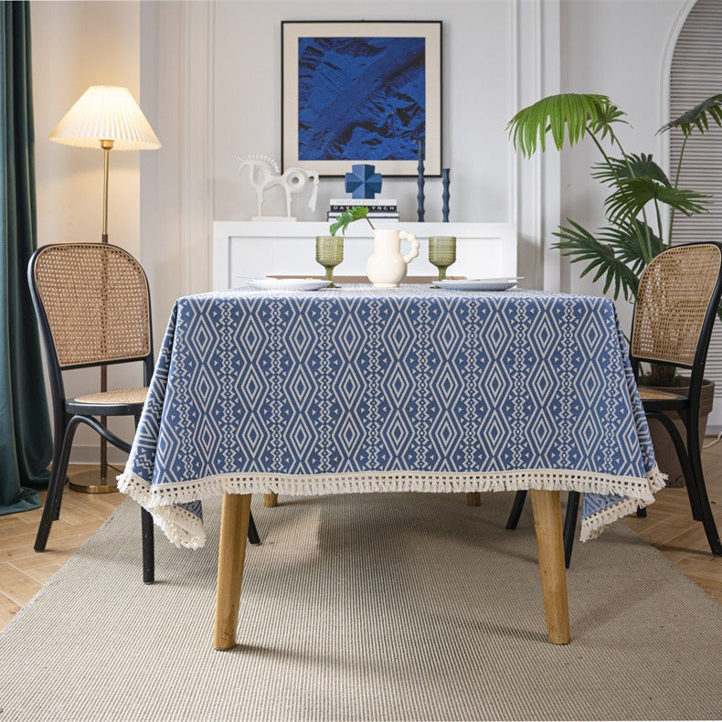 Modern Geometric Pattern Tablecloth