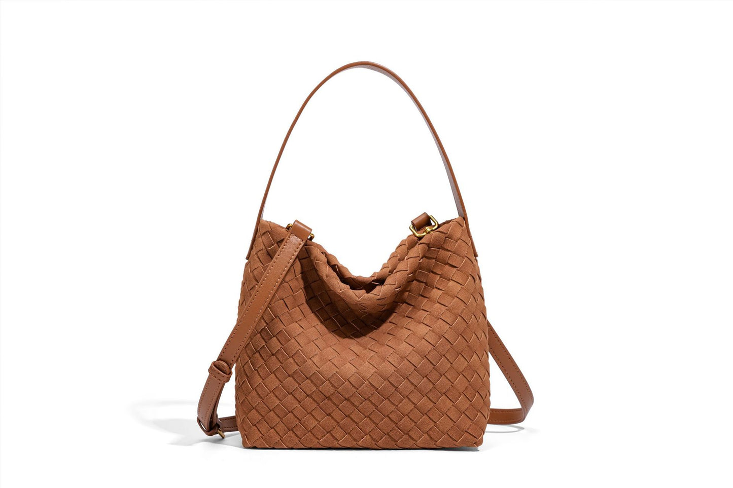 Textured Vegan Leather Crossbody Bag Acalora