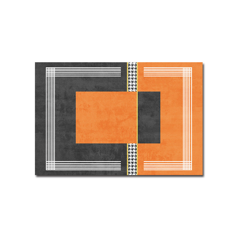Decorative Geometric Pattern Area Mat Acalora