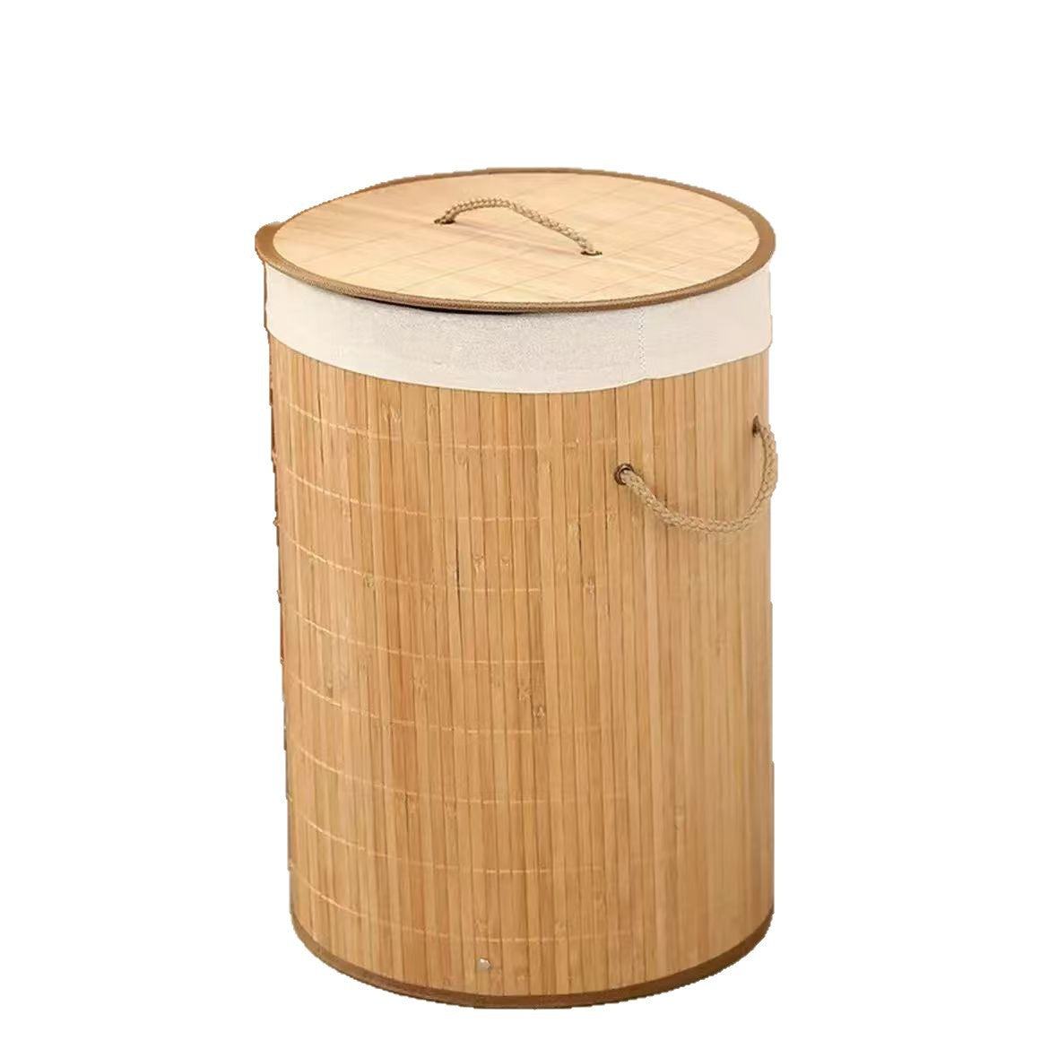 Stylish laundry basket with lid Acalora