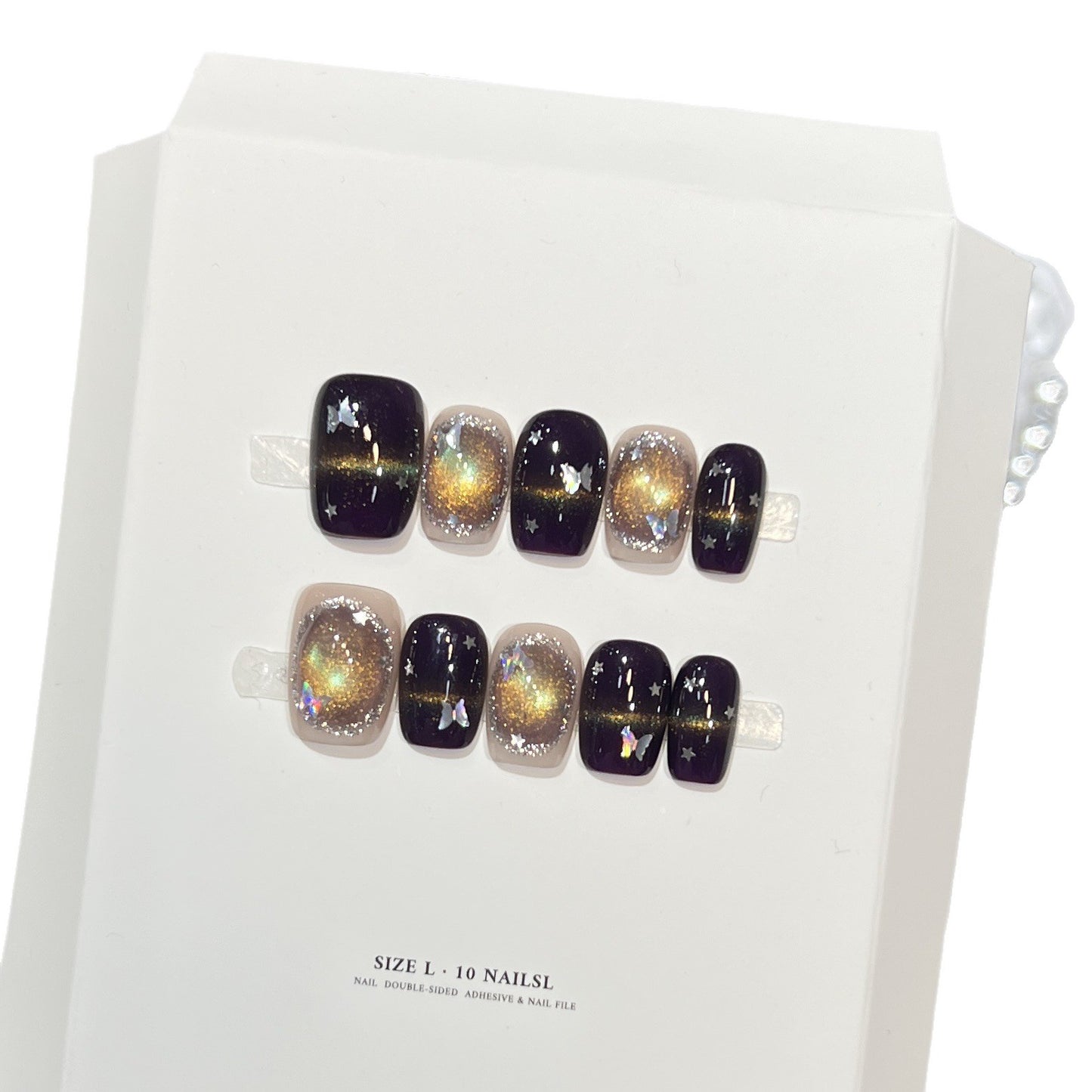 Starry Gradient Nail Art Set Acalora