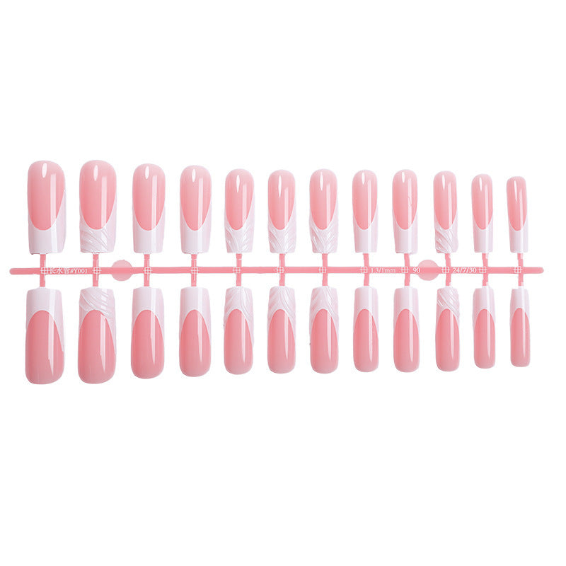 Elegant Acrylic Press-On Nail Art Set Acalora