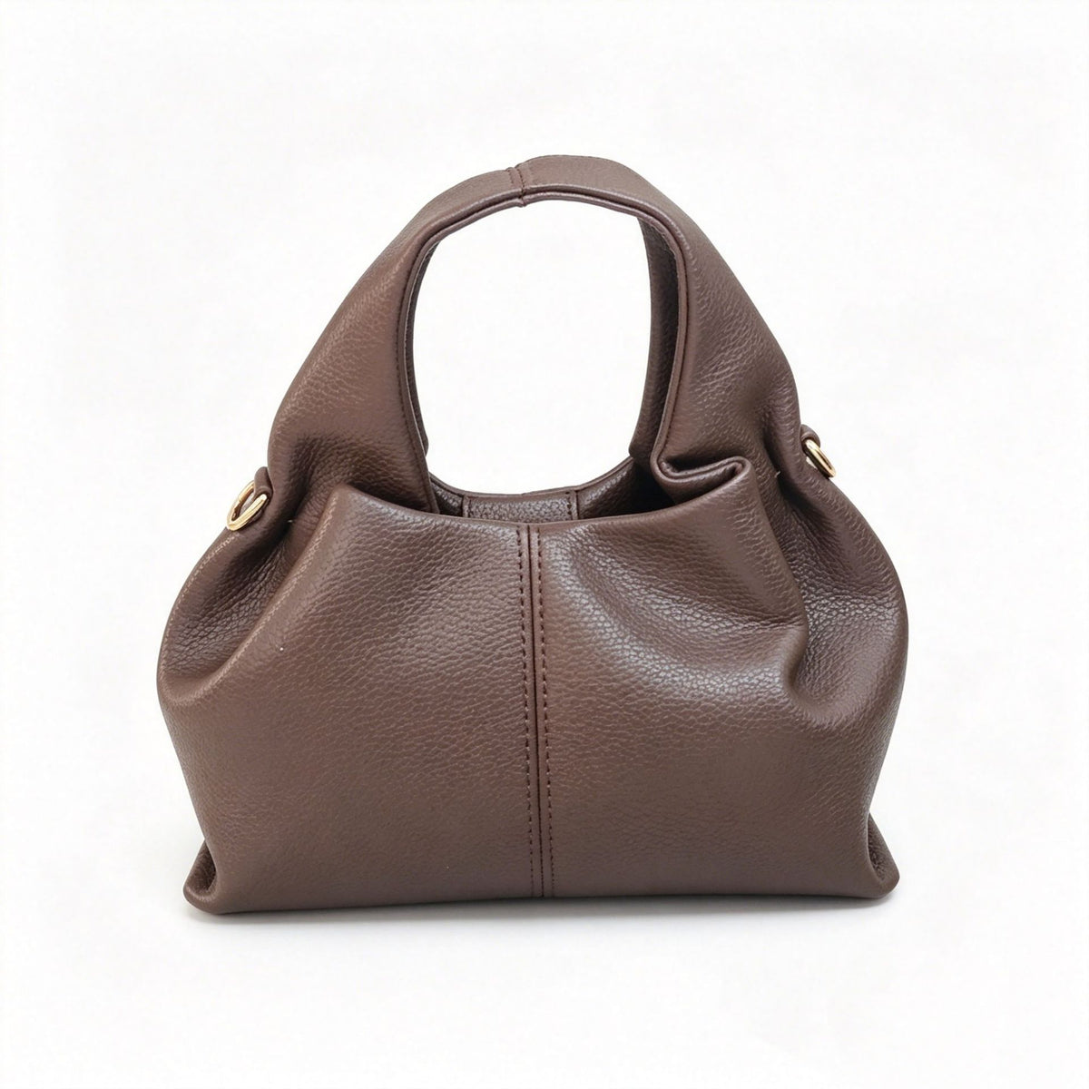 Chic Structured Leather Handbag Acalora