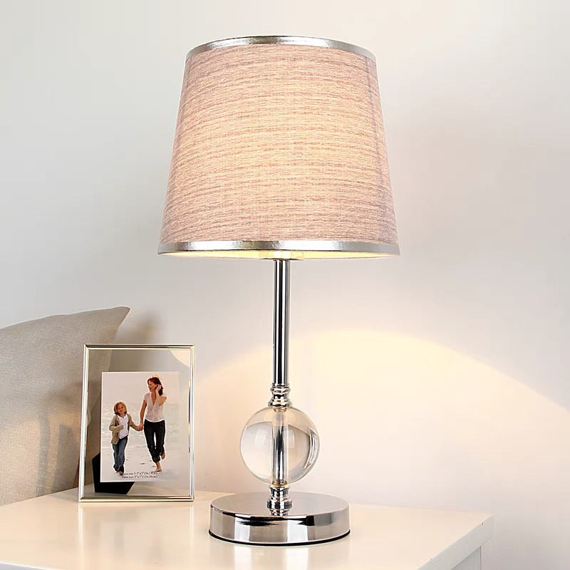 Modern Crystal Base Table Lamp