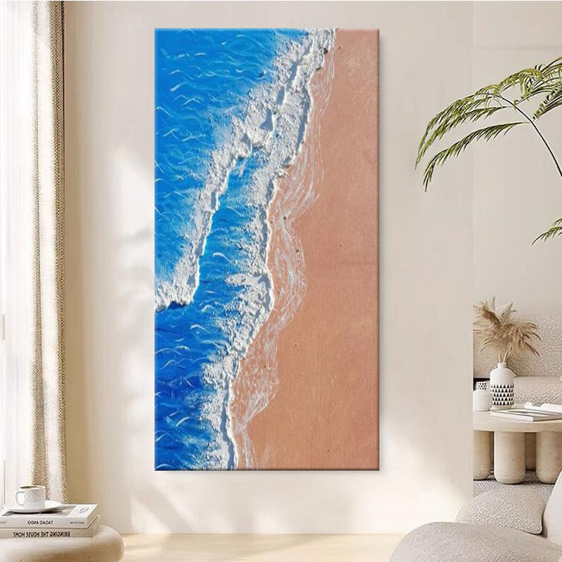 3D Ocean Waves Canvas Artwork