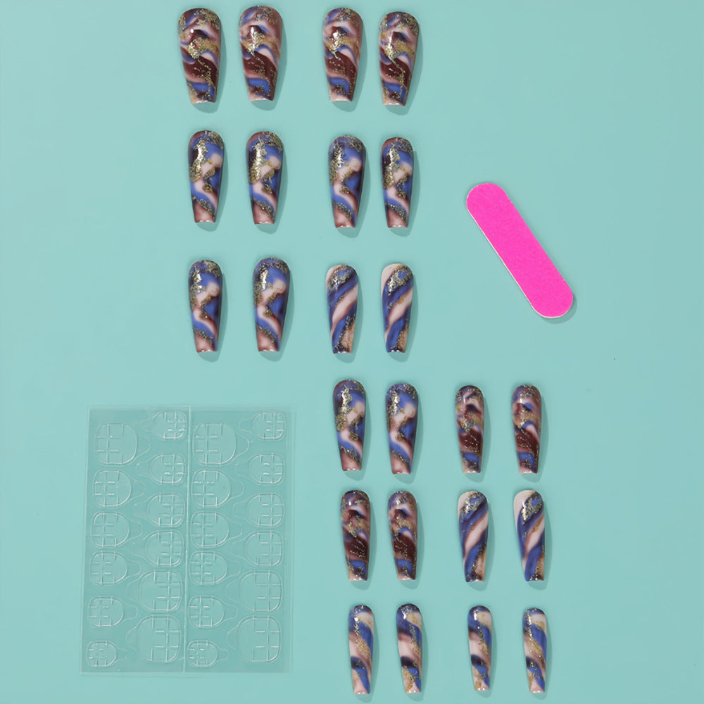 Artificial nails with luxurious design Acalora