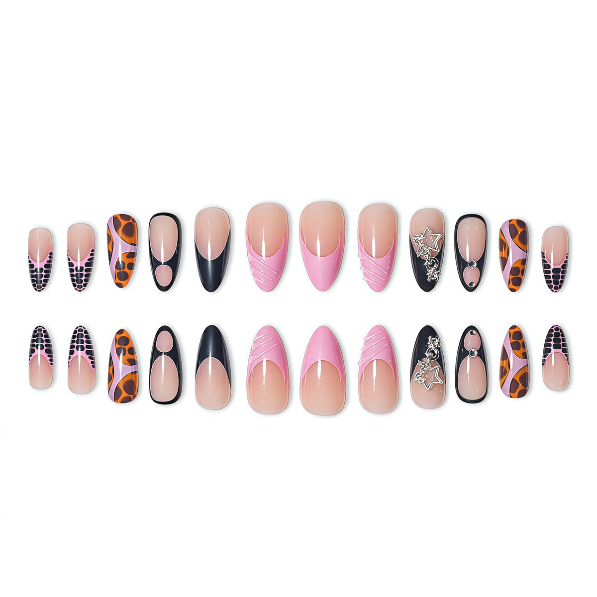 Artistic Glam Nail Set Acalora