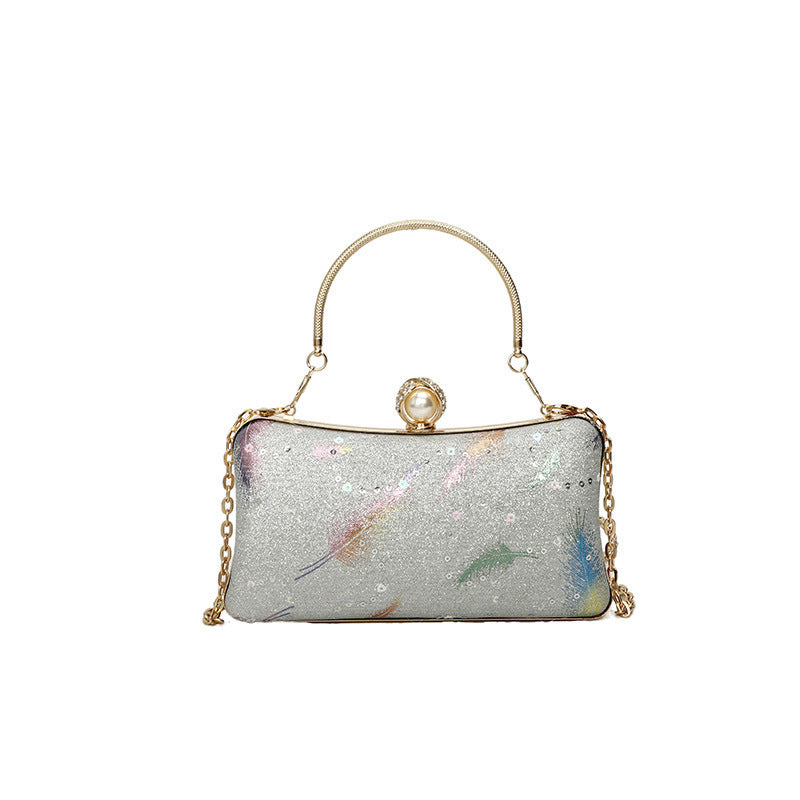 Glittery Evening Clutch Bag Acalora