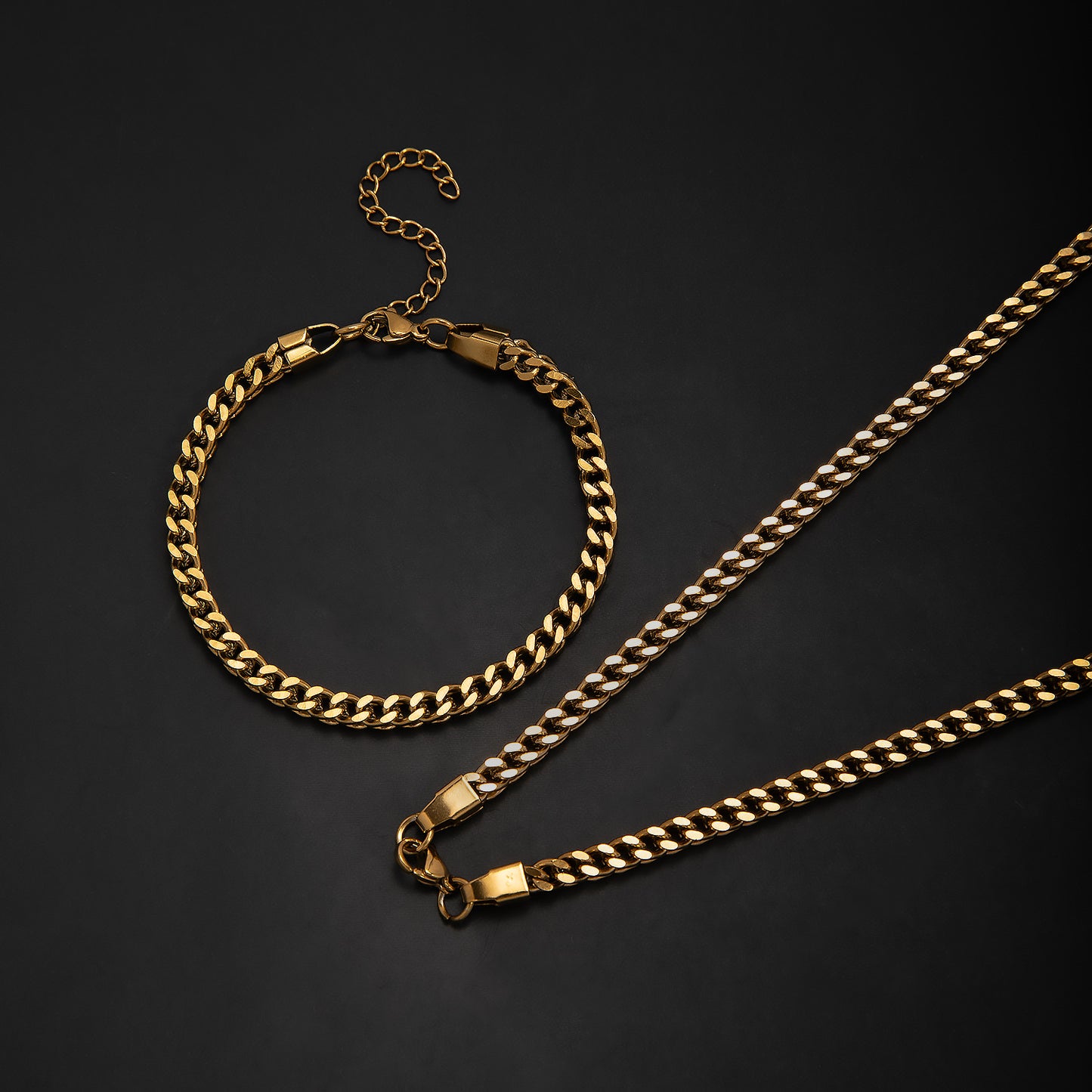 Chunky Link Chain Set Acalora
