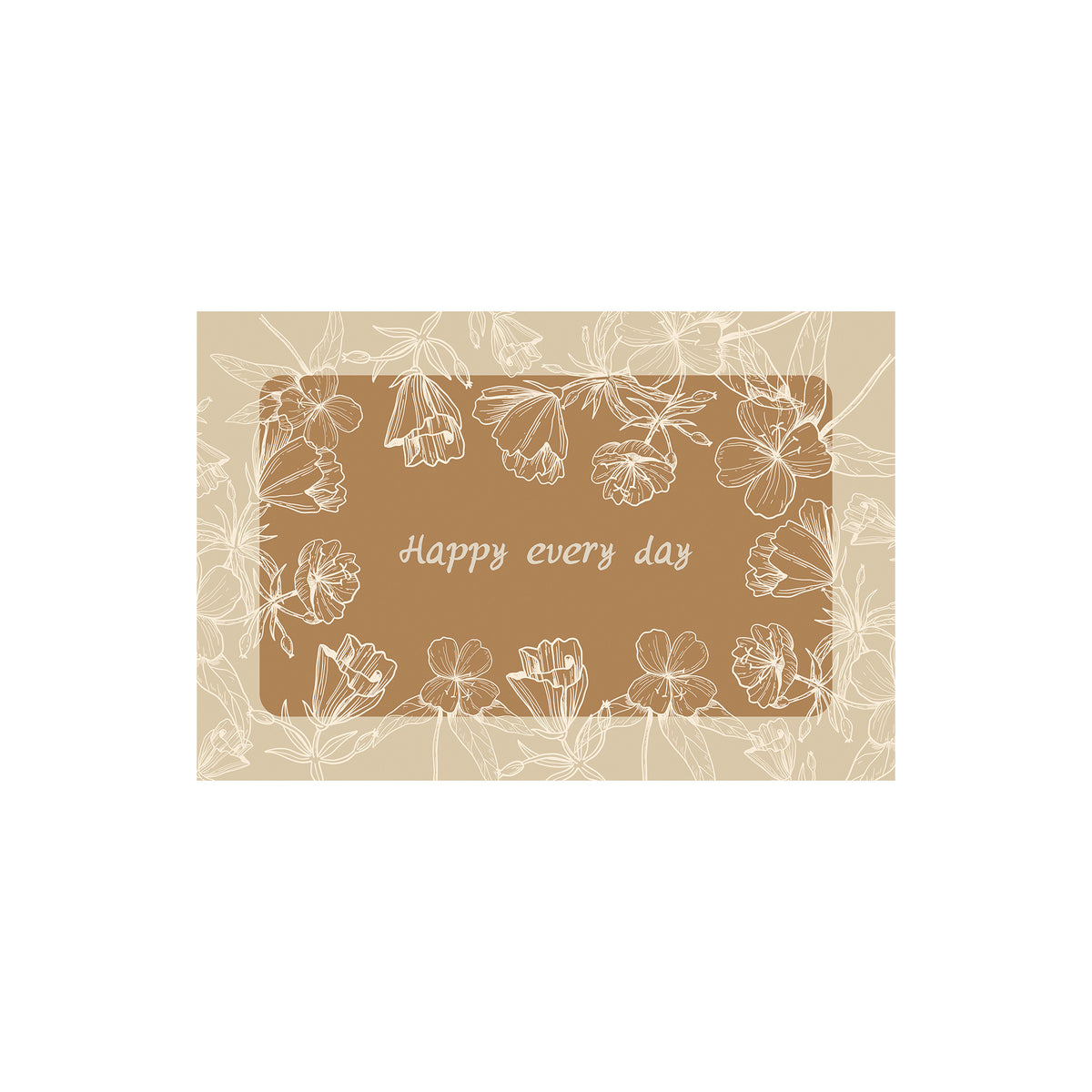 Non-Slip Abstract Design Bath Mat Acalora