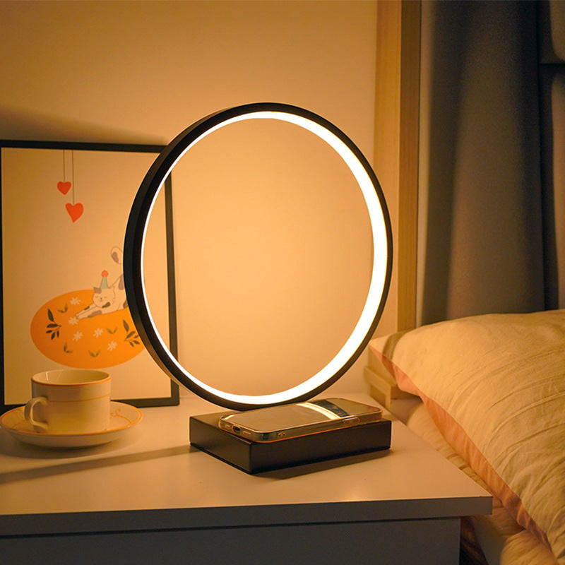 Modern Circular LED Table Lamp