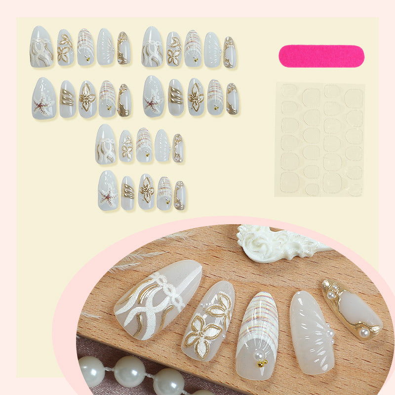 Artisanal Press-On Nail Set Acalora