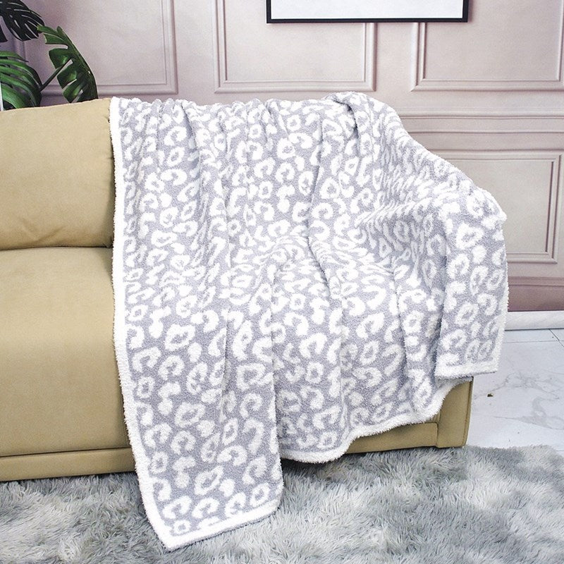 Luxurious Plush Textured Throw Blanket