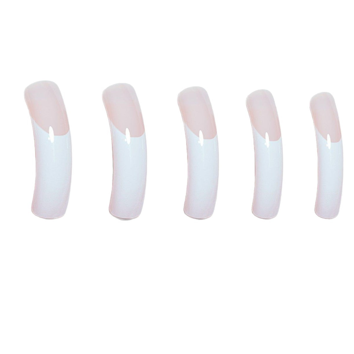 Premium French Tip Press-On Nails Acalora