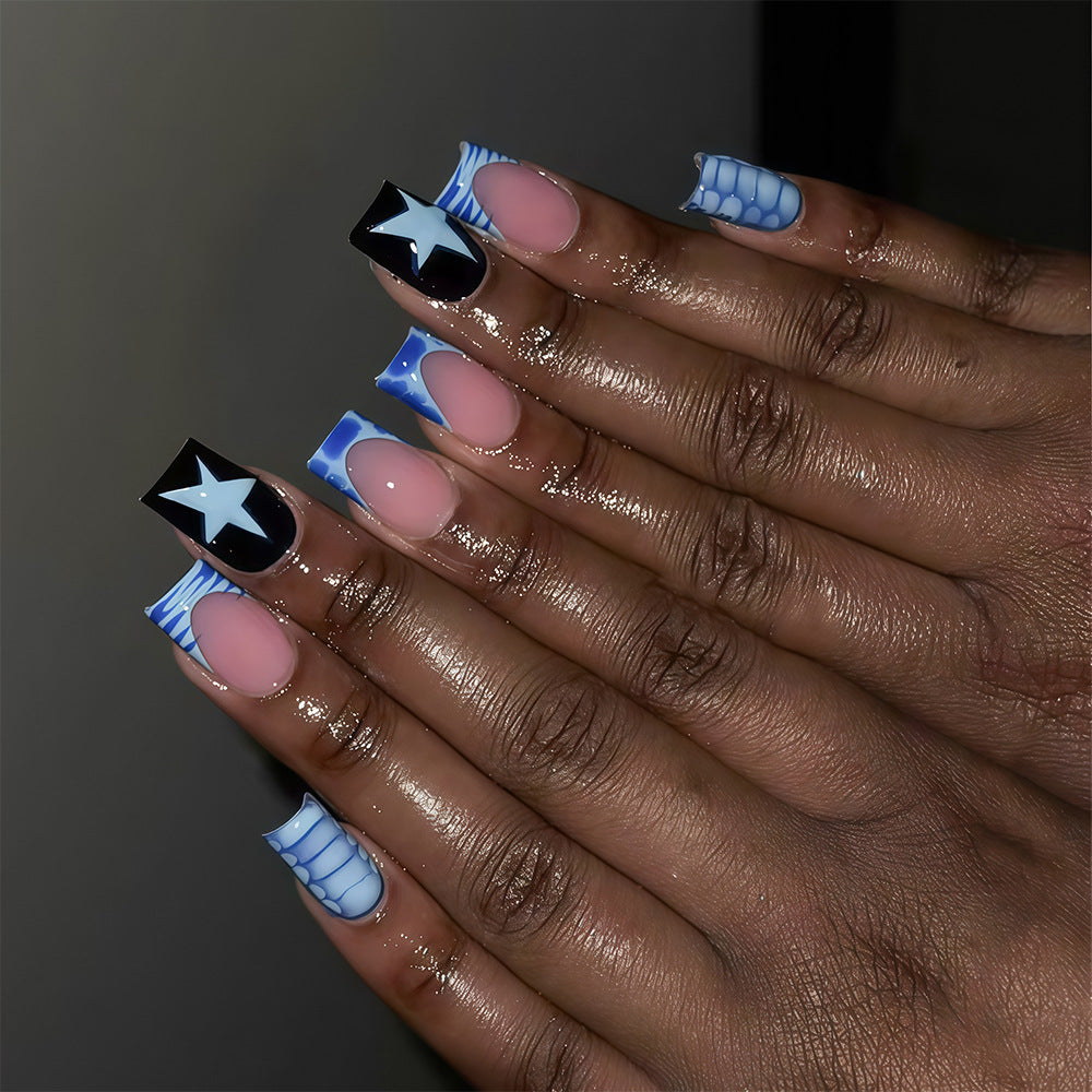 Artistic Graphic Acrylic Press-On Nails Acalora