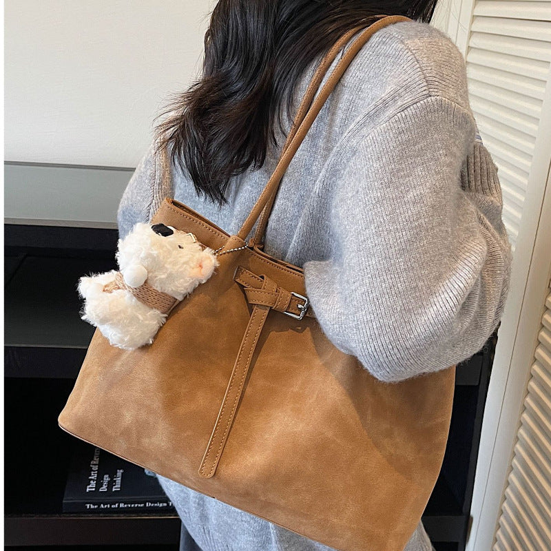 Versatile Leather Tote Bag Acalora