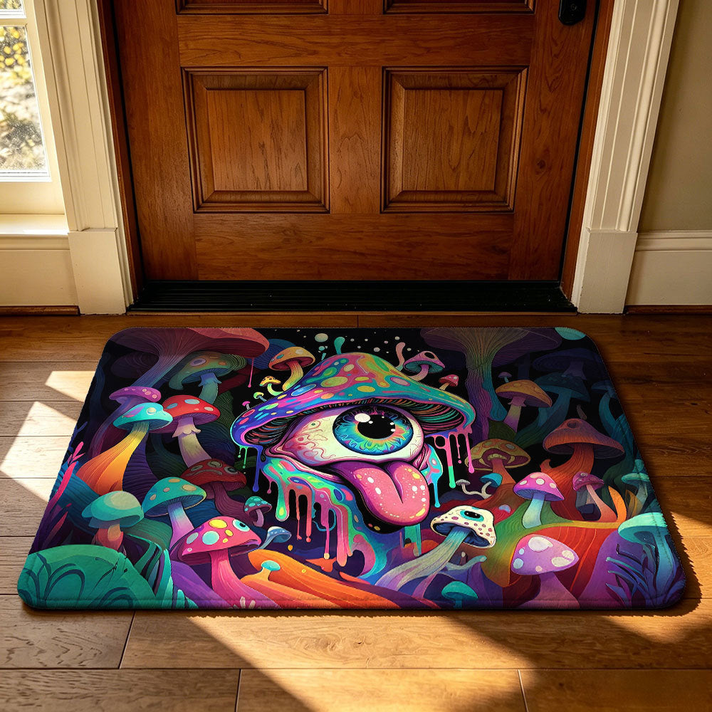 Unisex Psychedelic Artistic Area Mat