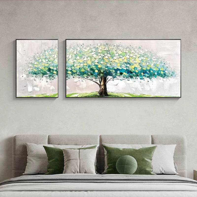Abstract Tree Landscape Canvas Art