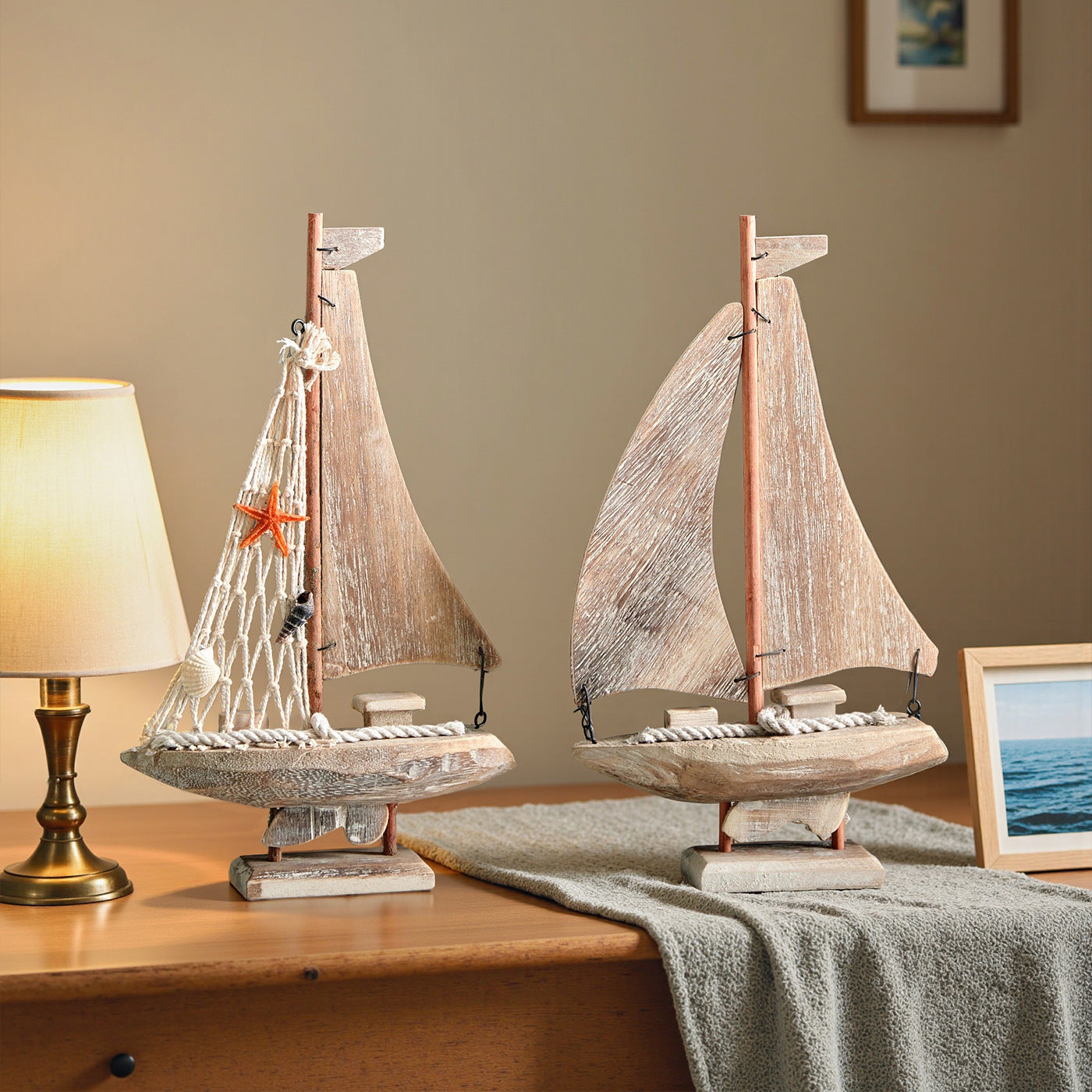Nautical Sailboat Figurine