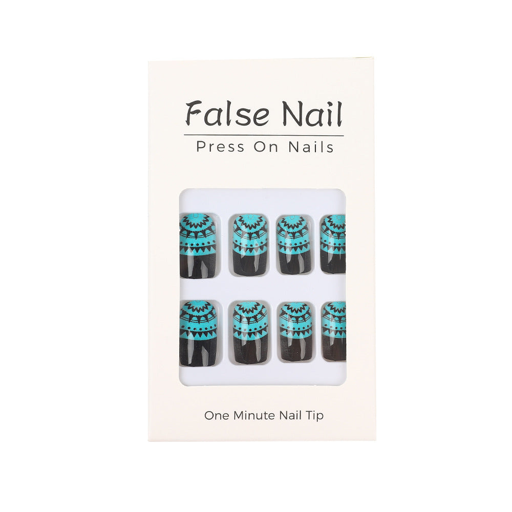 Creative ethnic style artistic nails Acalora