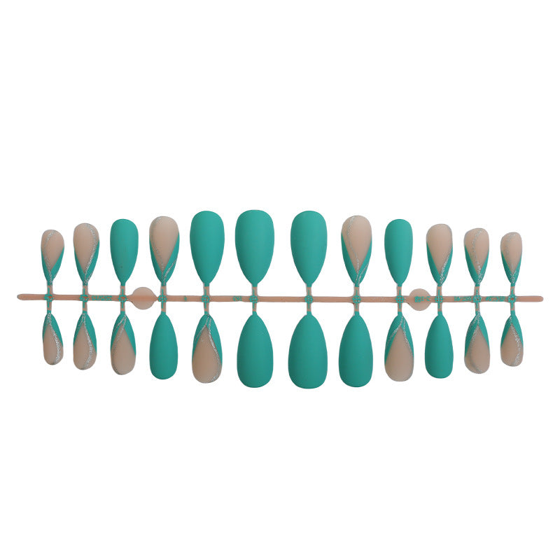 Glossy Stiletto Press-On Nail Art Set Acalora