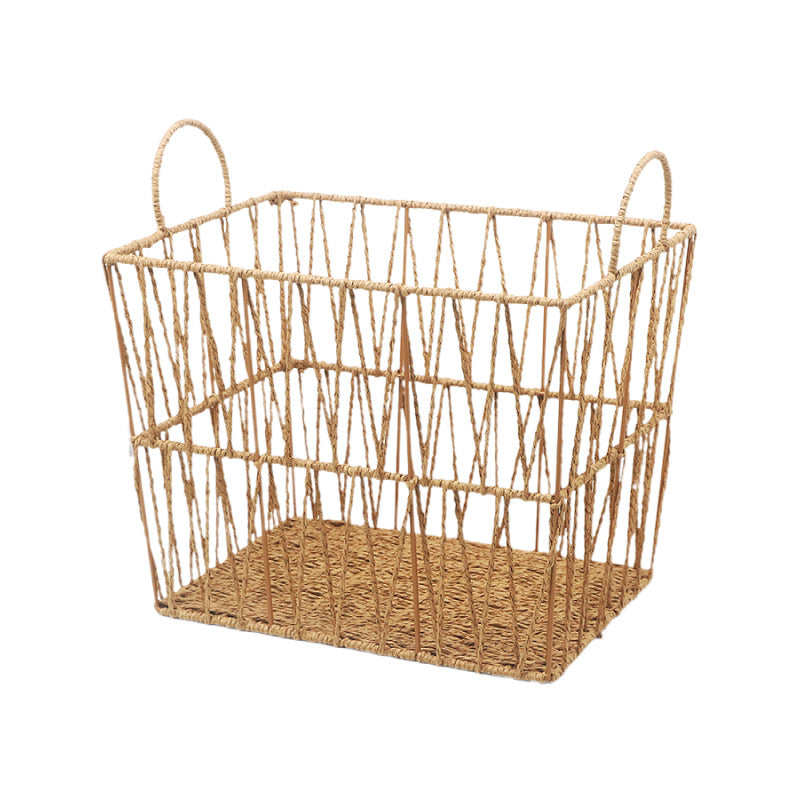 Handcrafted Rope Woven Storage Basket Acalora