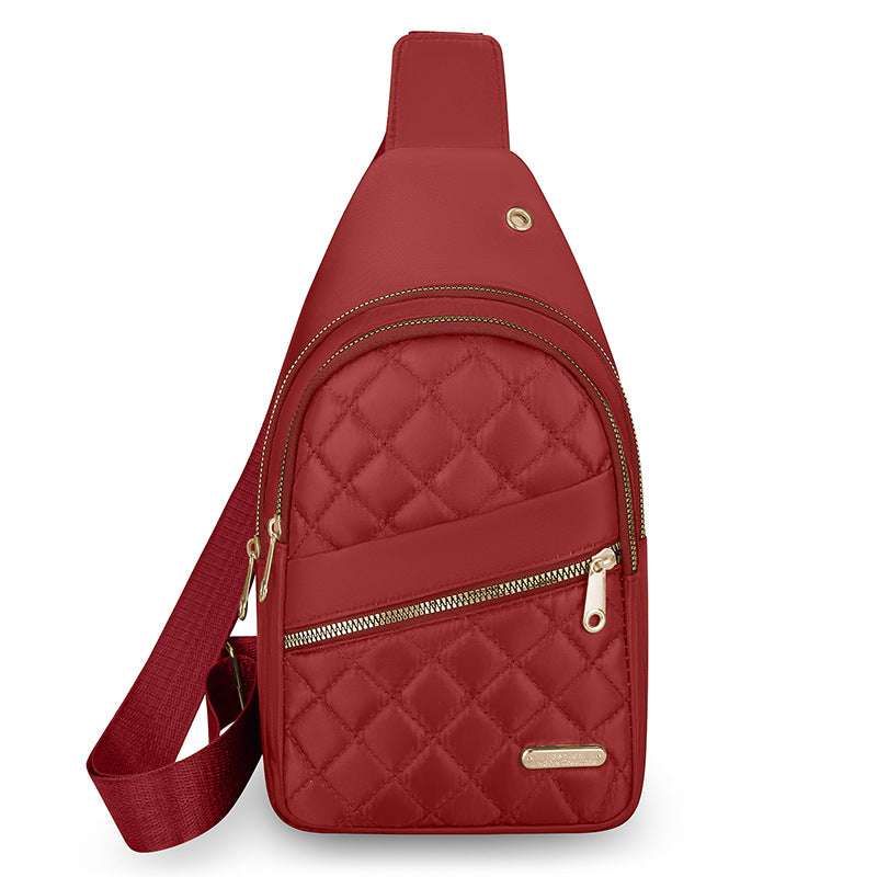Chic Quilted Sling Bag Acalora