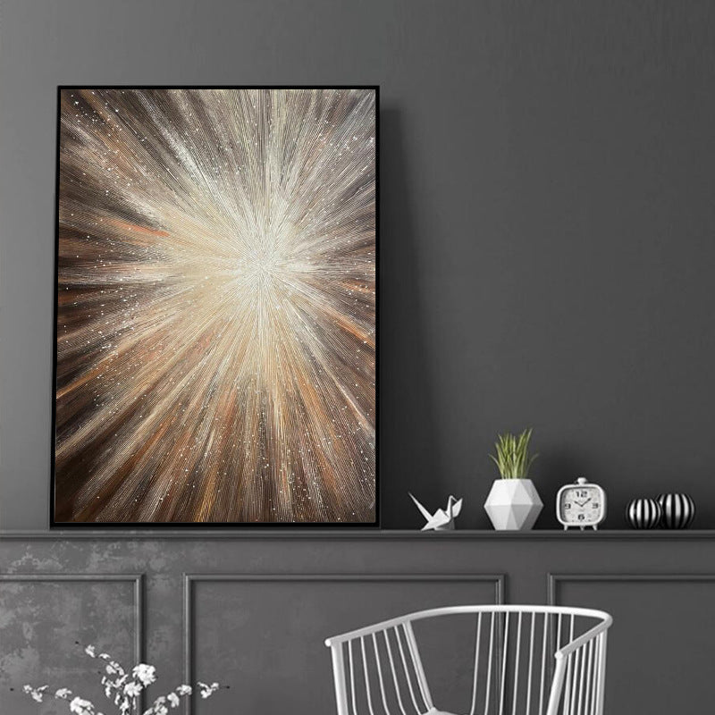 Abstract Burst Canvas Wall Art