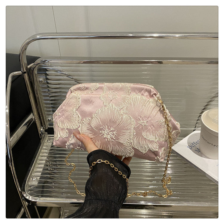 Embroidered Evening Clutch Acalora