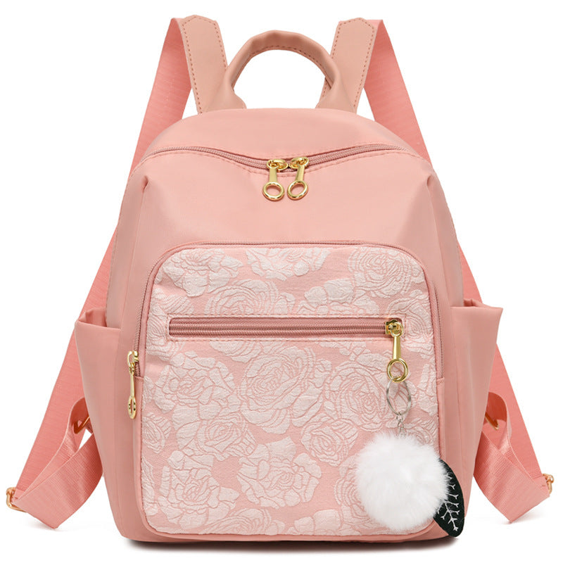 Chic Embroidered Backpack Acalora