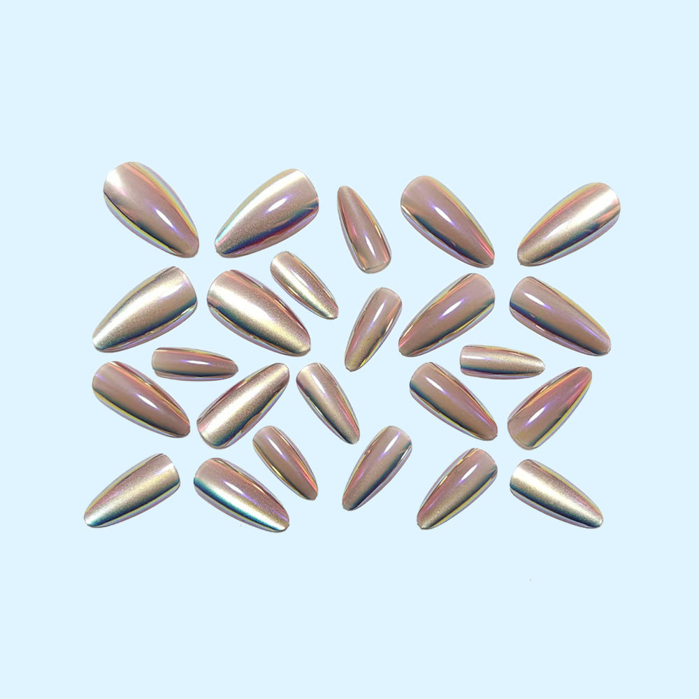 Artificial nails in elegant high-gloss finish Acalora
