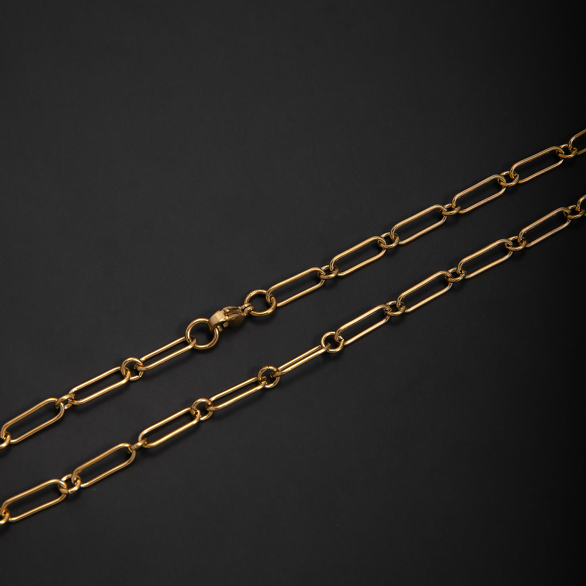 Elegant Open Link Chain Necklace Acalora