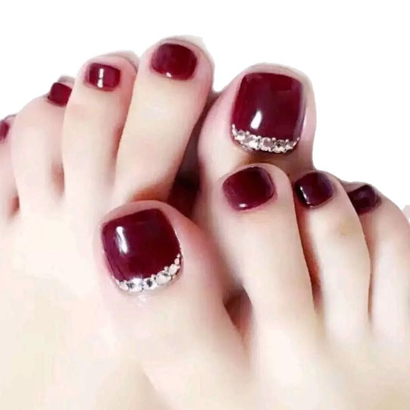 Premium Decorative Press-On Nail Set Acalora