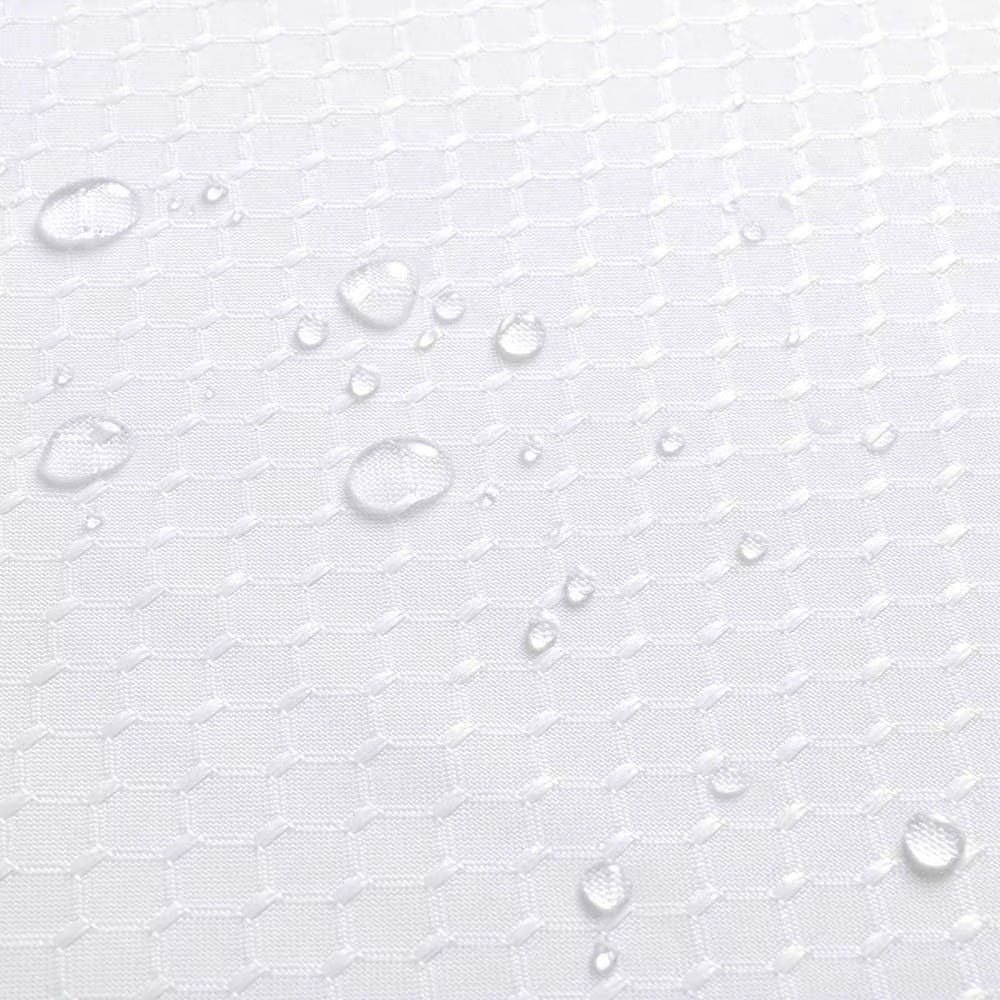 Textured Waterproof Shower Curtain