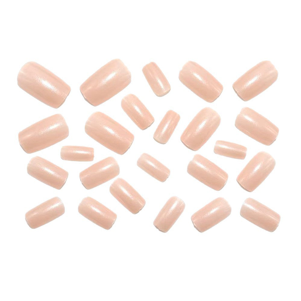 Artificial nails in elegant French design Acalora