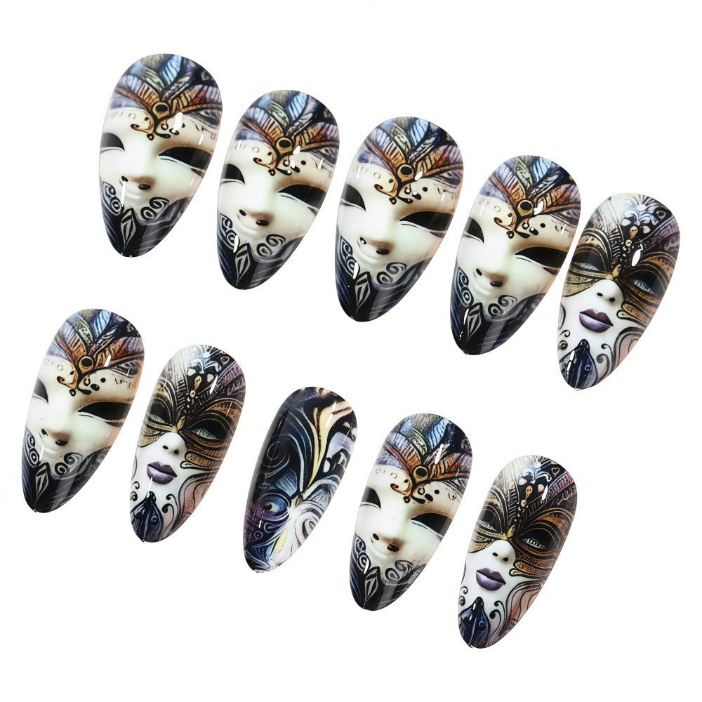 Creatively designed nail art Acalora