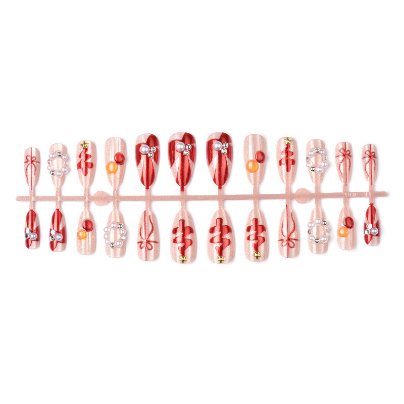 Festive Artificial Nails Acalora