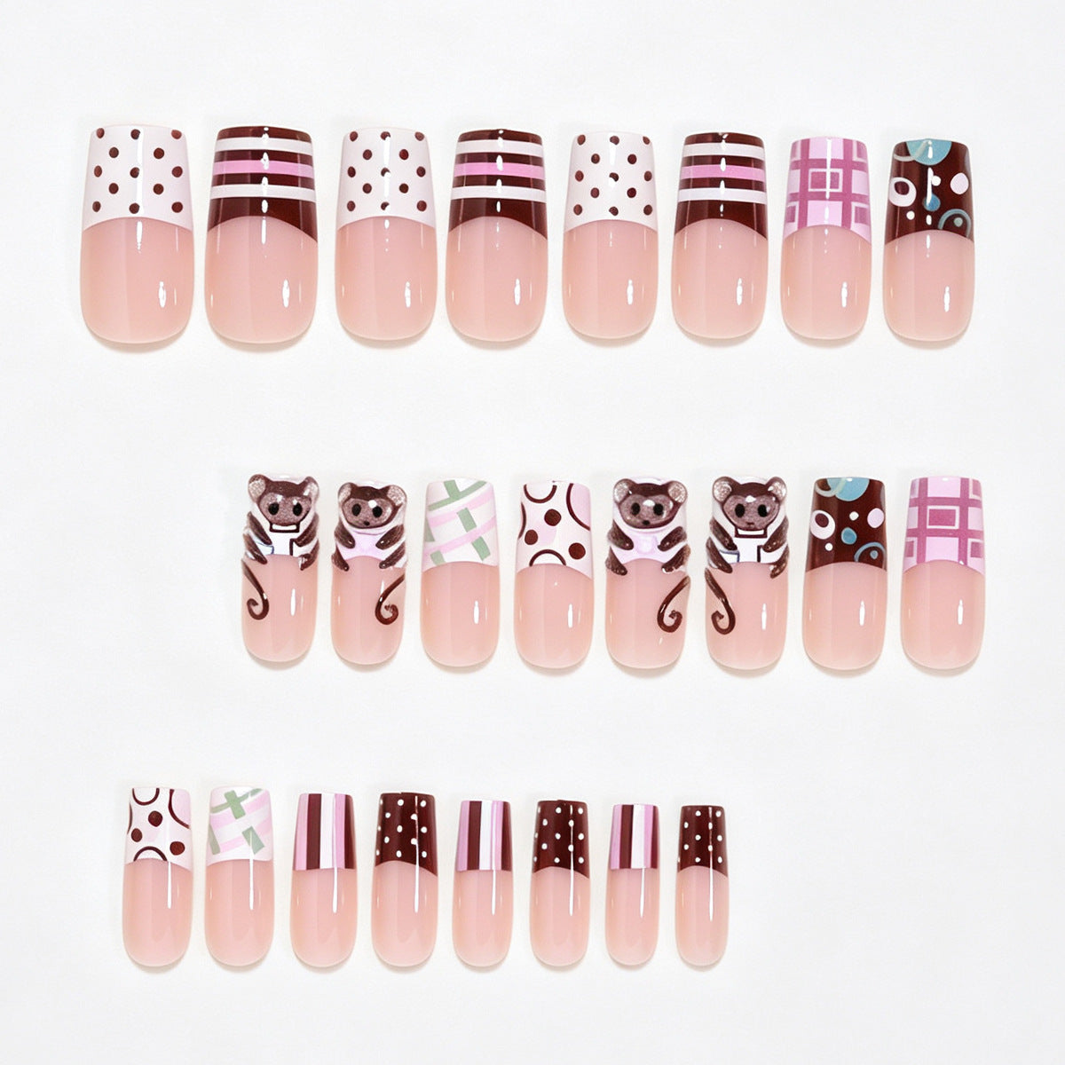 Playful Cartoon-Themed Nail Art Acalora