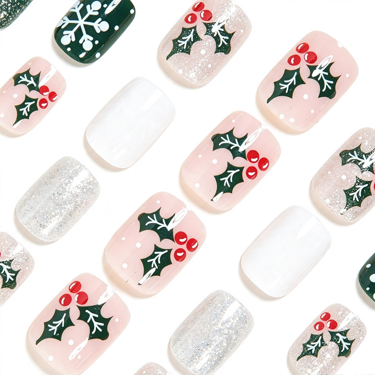 Winter-Themed Nail Art Set Acalora