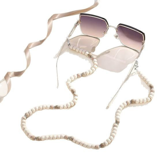 Wooden Beaded Eyewear Chain Acalora