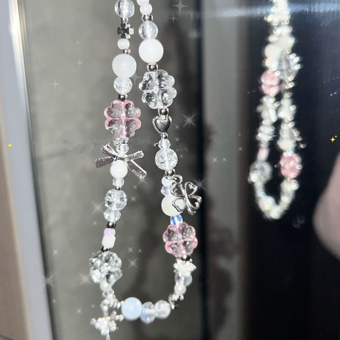 Artisan Beaded Charm Bracelet Acalora
