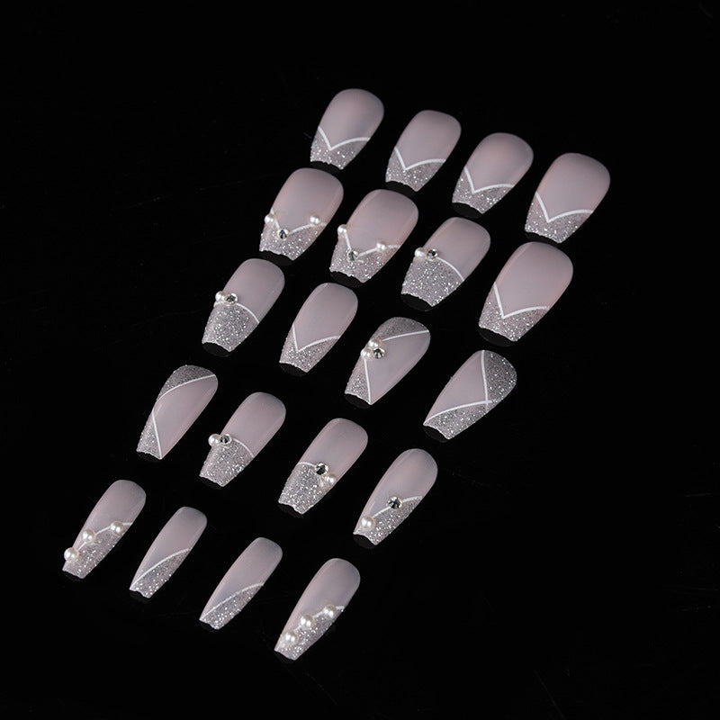 Elegant Matte Finish Press-On Nail Tips Acalora