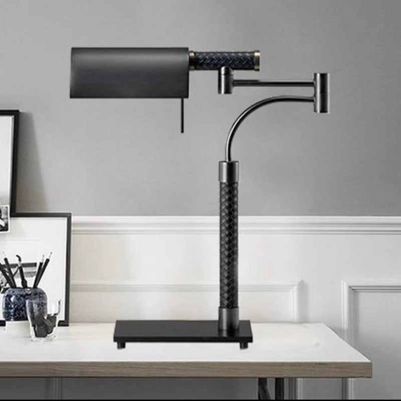 Adjustable Modern Desk Lamp with Sculptural Design