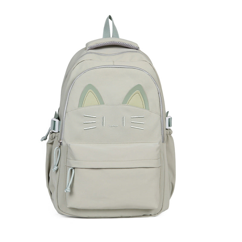 Cute Cat-Themed Backpack Acalora