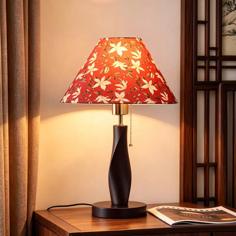 Elegant Twisted Base Table Lamp