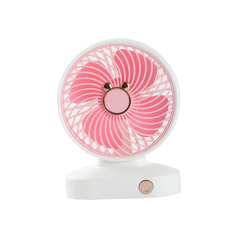 Ladies' Portable Table Fan with Flexible Tilt Angle Karnz