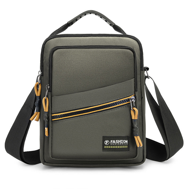 Versatile Multi-Compartment Messenger Bag Acalora