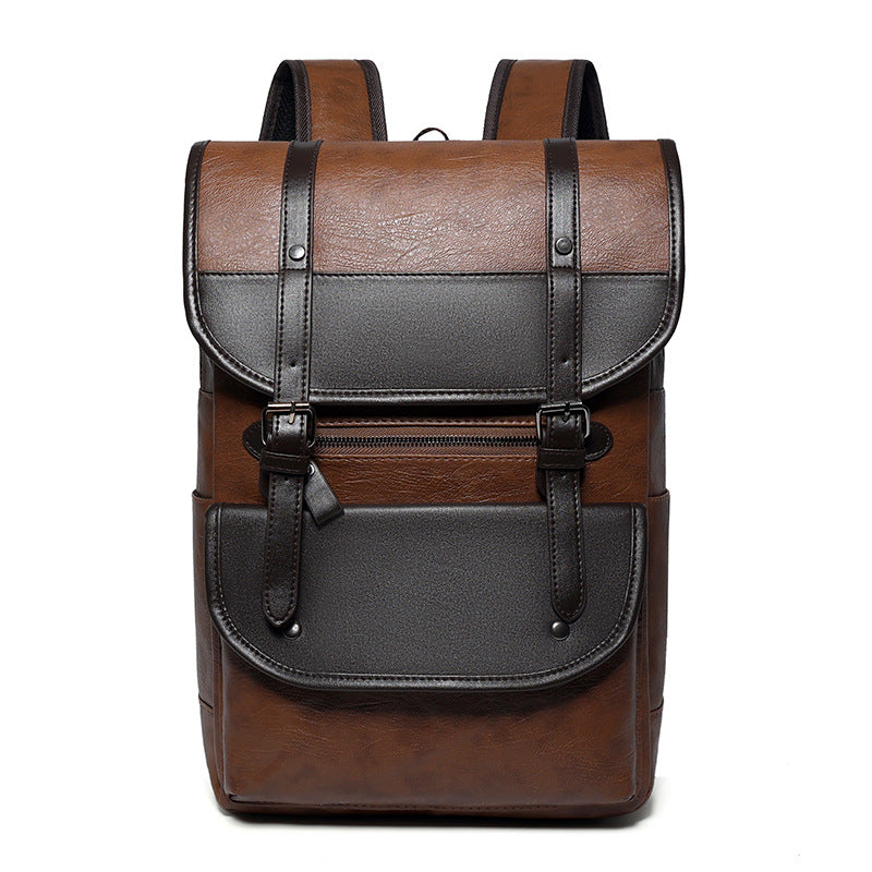 Versatile Leather Backpack Acalora